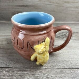 Classic Winnie the Pooh Ceramic "Hunny" Child's Cup Mug Disney by Charpente
